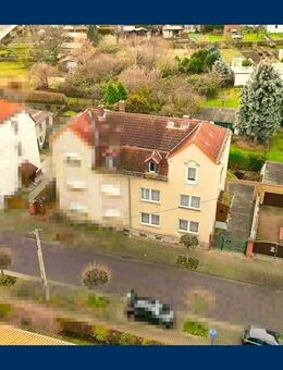 Einmalige Gelegenheit: Doppelhaushälfte mit 3 Wohnungen - ideal für Kapitalanleger & Handwerker - Rötha