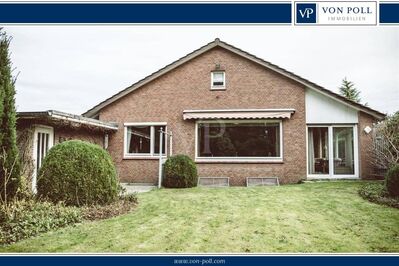 Bungalow am Kreideberg mit Wintergarten, gepflegter Außenanlage und Ausblick ins Grüne