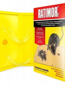 5x Klebefallen für Ratten und Mäuse – Ratimor Set3241 - Wuppertal