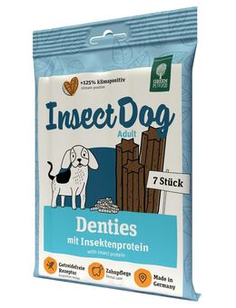 Green Petfood InsectDog Denties - Sparpaket: 2 x 180 g