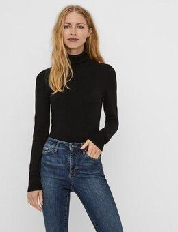 Vero Moda Rollkragenpullover VMGLORY LS ROLLNECK BLOUSE GA NOOS