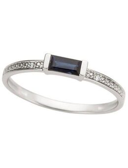 Firetti Fingerring Schmuck Geschenk Gold 333 Damenring Goldring Edelstein Farbstein, mit Saphir - mit Brillant