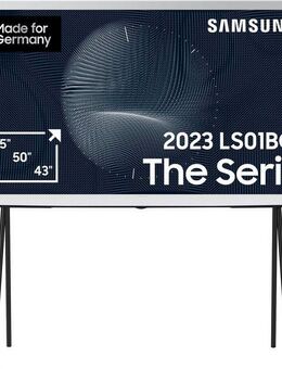 Samsung GQ55LS01BGU LED-Fernseher (138 cm/55 Zoll, Google TV, Smart-TV, Mattes Display, QLED-Bildqualität, Abnehmbare Standfüße)
