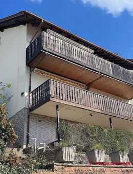 Wohnen und Leben in EBERBACH! Solides Wohnhaus mit unverbaubaren Aussichten! - Eberbach