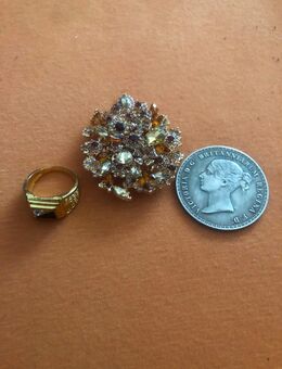 Ring , Brosche , munze verschenken Anholung onDresden oder Versand - Augsburg