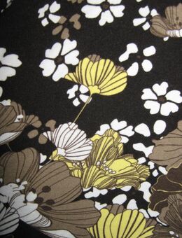 NEUw * Edel * ausgefallen * Blumen * Blüten * Flower- Power * Hippie- Style * Bodycon * Strech * Mini- Kleid "S.Oliver" Gr. 36- 38/ S * braun * gelb * weiß * - Riedlingen