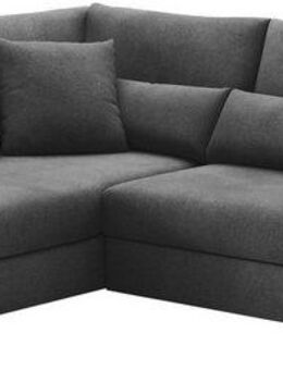 Mr. Couch Ecksofa Hilla L-Form, bis 140 kg belastbar, mit Taschenfederkern, wahlweise mit Bettfunktion