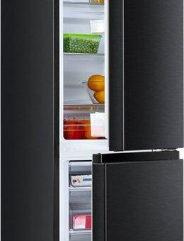 Hanseatic Kühl-/Gefrierkombination HKGK14349DBI, 143 cm hoch, 49,5 cm breit, Abtauautomatik, Obst & Gemüse-Fach