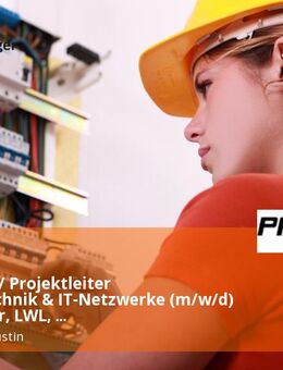 Bauleiter / Projektleiter Elektrotechnik & IT-Netzwerke (m/w/d) - Glasfaser, LWL, Kupferverkabelung - Sankt Augustin