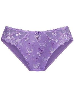 LASCANA Slip Dessous mit schöner Blümchen-Stickereispitze