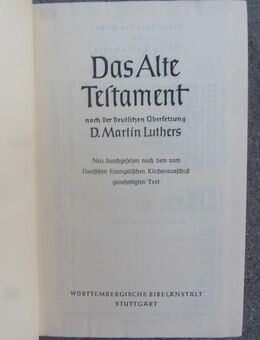 Das Alte Testament (Luther-Übersetzung, 1963) - Münster