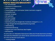 Webseite/Webdesign vom Profi Conversion Optimiert, Google Optimiert DSGVO-konform Rechtssicher - Würzburg