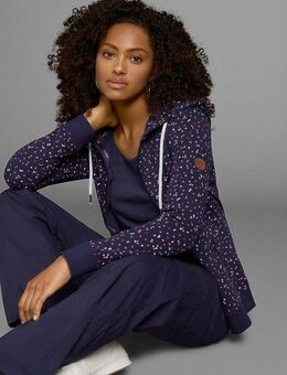 KangaROOS Kapuzensweatjacke mit sportlichem Minimal-Print