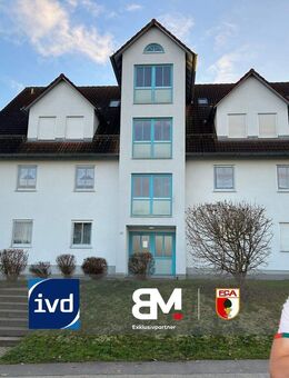 Geräumige 3-Zimmer-Wohnung mit Balkon und TG-Stellplatz in ruhiger Lage von Altenmünster - Altenmünster