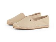 Tommy Hilfiger FLAG CANVAS ESPADRILLE Espadrille, Slipper, Flats, Bequemschuh mit Bastbezug und Ziernähten