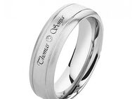 Damenring Edelstahl DE080 mit Zirkonia - Diamant - Aholming