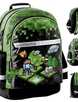 Schulranzen Rucksack Tornister Schultasche Pixel Minecraft 2 - Wuppertal