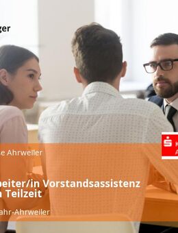 Sachbearbeiter/in Vorstandsassistenz (m/w/d) in Teilzeit - Bad Neuenahr-Ahrweiler