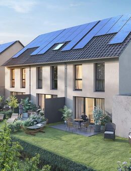 Neubau-Reihenhäuser in ruhiger Lage mit 2 KFZ-Stellplätzen und eigenem Grundstück, Echterdingen - Leinfelden-Echterdingen