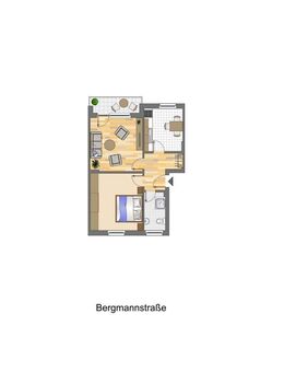 2-Zimmer-Wohnung in Gelsenkirchen Ückendorf - Gelsenkirchen