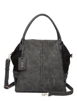 COLLEZIONE ALESSANDRO Schultertasche Maxim, mit langen Henkeln und zusätzlichem Trageriemen