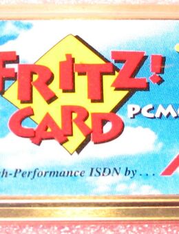 Fritz! Card ISDN PCMCIA V2.0 AVM - für Notebook - sehr guter Zustand - Biebesheim (Rhein)
