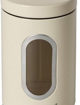 ECHTWERK Vorratsdose, Metall, (1-tlg), Aufbewahrungsbehälter mit Luftdichtem Deckel, Sichtfenster, 1,4 Liter