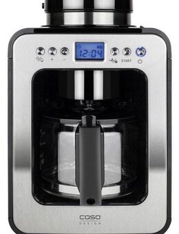 Caso Kaffeemaschine mit Mahlwerk 1848 Coffee Compact electronic, Permanentfilter