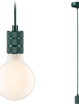 Paulmann Pendelleuchte Tilla, ohne Leuchtmittel, E27, max. 1x60W E27, 230V, Stoff/Metall