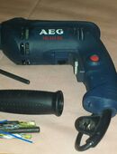 AEG Schlagbohrer/Schrauber 550W, SBE 550R electronic im Koffer in 04315