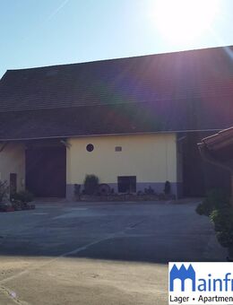 Lagerfläche für Möbel & Hausrat zu vermieten - Bergtheim