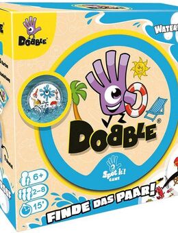 Asmodee Spiel Dobble Waterproof, Reaktionsspiel