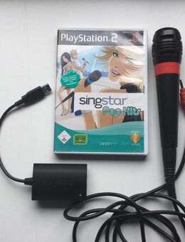 Sony PlayStation 2 Spiel singstar Pop Hits mit Zubehör - Fulda