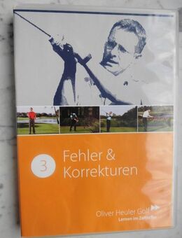 Oliver Heuler Golf lernen im Zeitraffer DVD 3 Fehler&Korrekturen 19,- - Flensburg