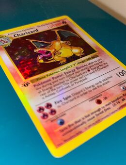 Charizard Shadowless 4/102 1999 First Edition (top Zustand!) - Basel