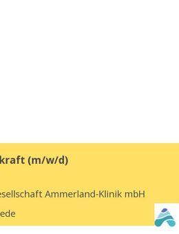 Reinigungskraft (m/w/d) - Westerstede