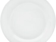 van Well Speiseteller Trend, (6 St), spülmaschinenfest und mikrowellengeeignet, Porzellan, Ø 24 cm