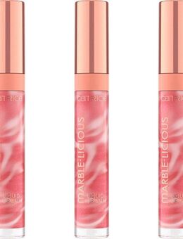 Catrice Lipgloss Marble-licious Liquid Lip Balm, 3-tlg., mit glänzendem Finish