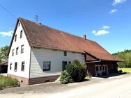 WOHNHAUS MIT SCHEUNE, GASTSTUBE UND GEWERBERÄUMEN BEI VELLBERG - Vellberg