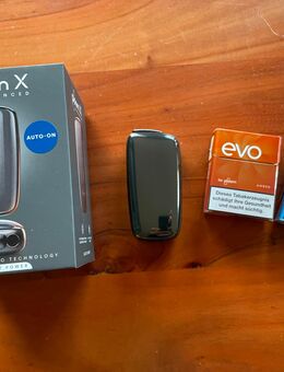Ploom X Advanced Black Tabakerhitzer + 2 Sorten EVO Tabaksticks - Hannover