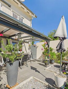 GARTEN-MAISONNETTE MIT SAUNA, DESIGNKÜCHE & SOUTERRAIN -Idyllisches Wohnen im Herzen von Feldkirchen - Feldkirchen (Regierungsbezirk Oberbayern)