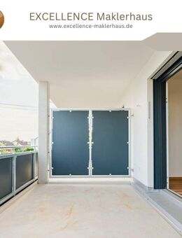 2-Zimmer-Wohnung mit großem Südbalkon - Gundelfingen (Donau) Zentrum
