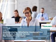 Kaufmännischer Mitarbeiter Kundenservice (m/w/d) als Customer Service Representative Germany - Frankfurt (Main)