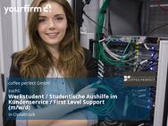 Werkstudent / Studentische Aushilfe im Kundenservice / First Level Support (m/w/d) - Osnabrück
