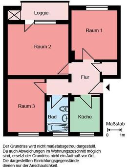 Demnächst frei! 3-Zimmer-Wohnung in Kamen Methler - Kamen