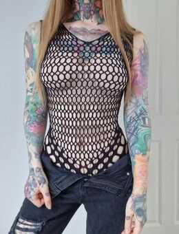 Netzbody schwarz XS/S/M - Berlin