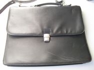 Aktentasche, Leder, gebraucht, schwarz, Hobby, Schule - Erftstadt