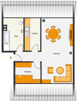 Schöne Dachgeschosswohnung - Herne