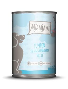 MjAMjAM Junior 6 x 400 g - saftiges Hühnchen mit Ei