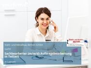 Sachbearbeiter (m/w/d) Auftragsbearbeitung in Teilzeit - Laatzen